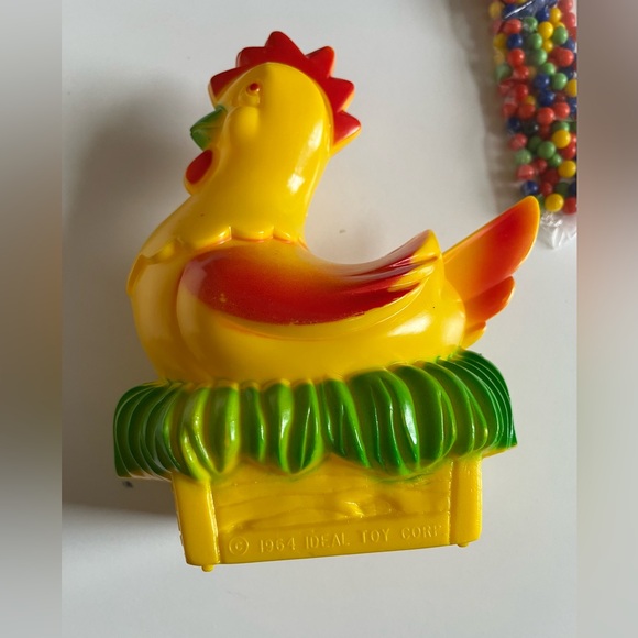 Vintage Chicken Lotto Bingo Game Retro 1960s Ideal Toy Corp Children's Games - Picture 4 of 6